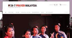Desktop Screenshot of 24-7prayermalaysia.com